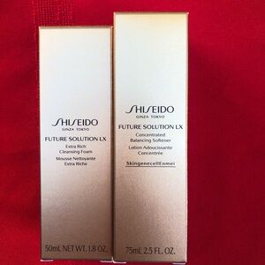 Shiseido Gold Packaging Skincare Duo